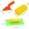 3 PCS Snow Toy Beach Sand Fun Brick Maker Sand Castle Mold For Winter And Summer Build Snow Outddor Children's Birthday Toy Gift 6