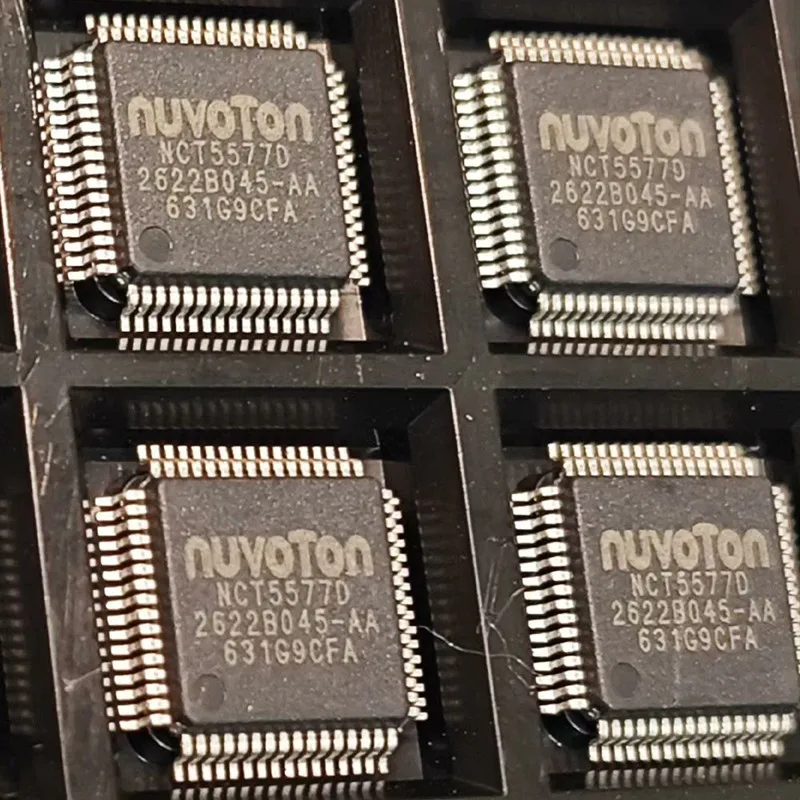 

5pcs/lot 100% original genuine:NCT5577 NCT5577D LQFP-64 Common motherboard IC chips