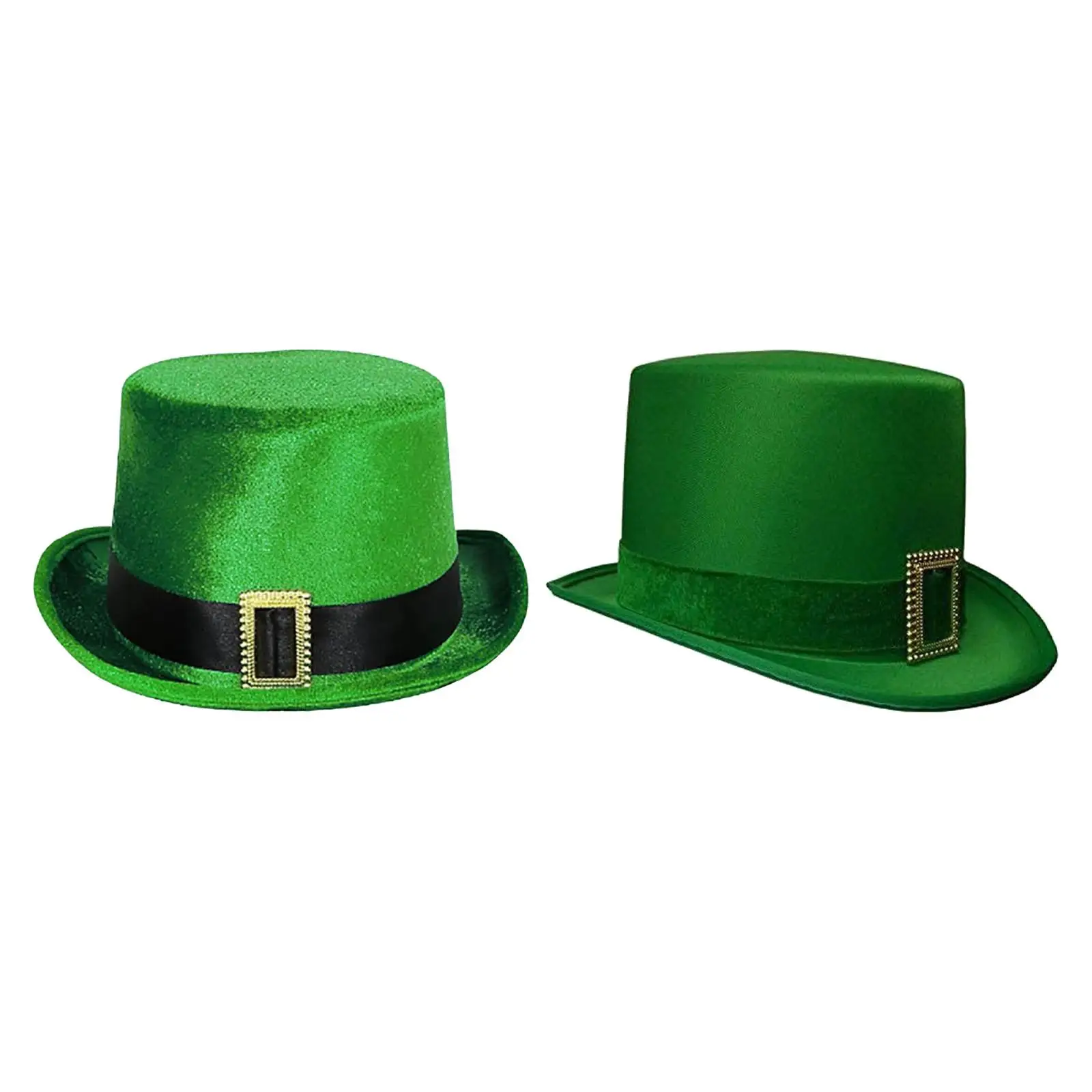 

ST. Patrick's Day Top Hat Saint Patrick's Day Irish Leprechaun Green Top Hat for Festival Performance Parade Dress up Masquerade