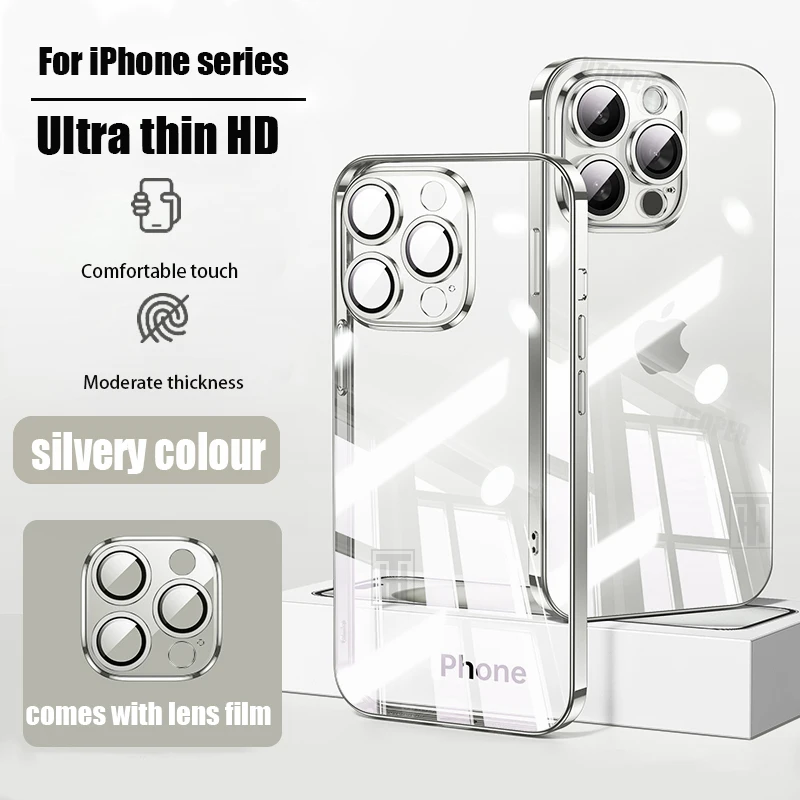 Sleek Transparent Soft TPU Phone Case - Official Edition
