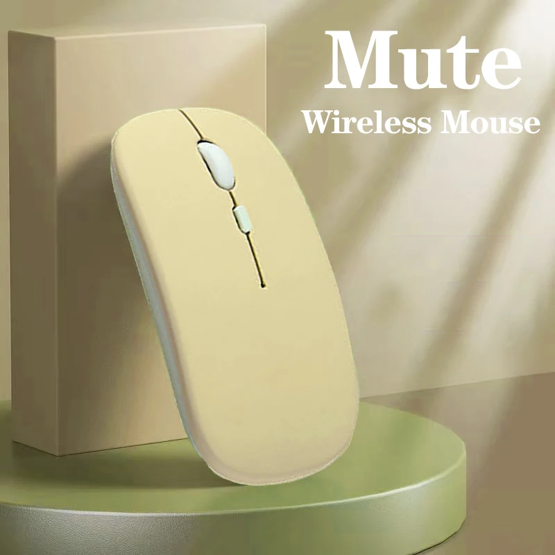 Wireless Bluetooth Rechargeable Mouse for Tablets and Computers