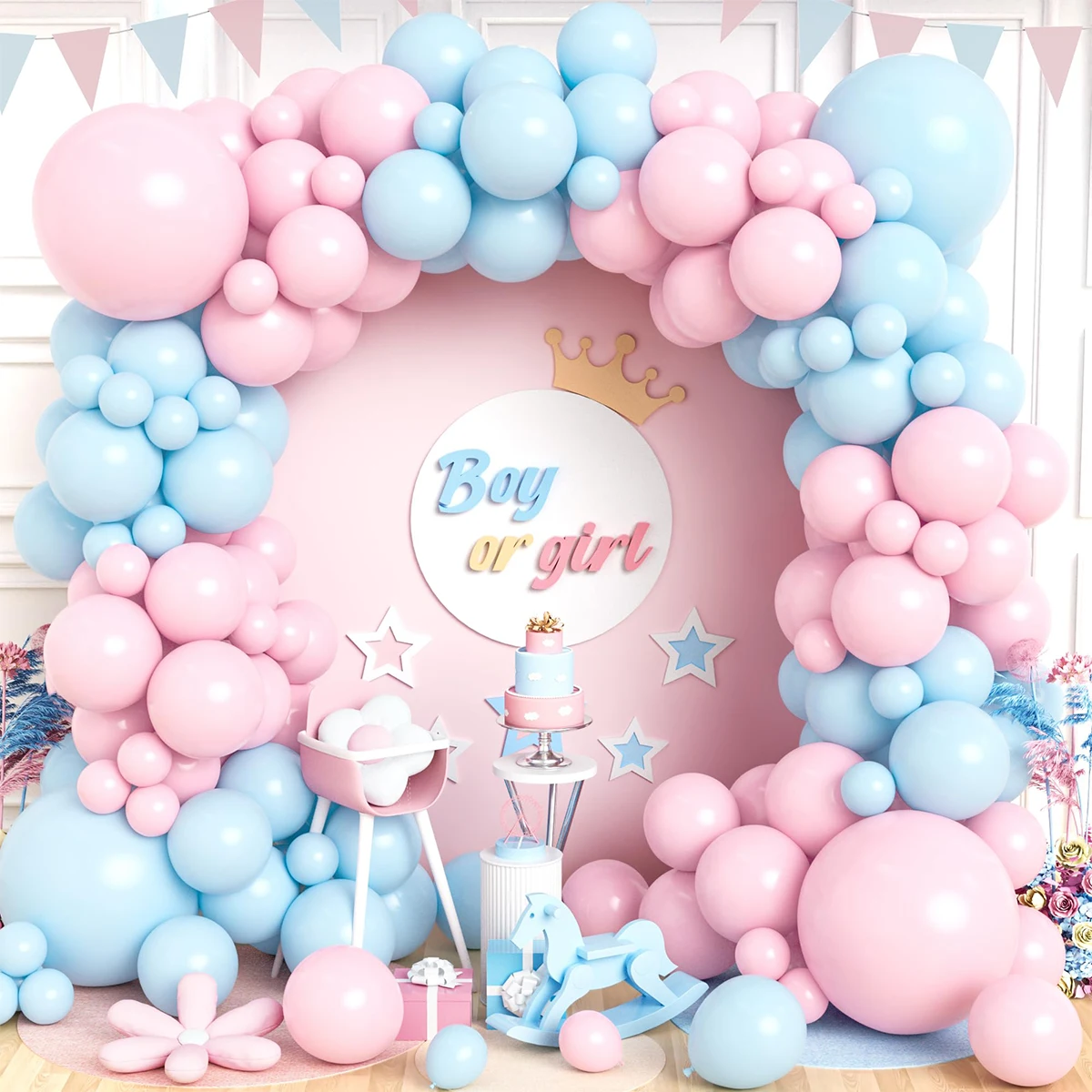 Latex Balloon Birthday Balloons Birthday Balloon Set Party Balloon Set Birthday Party Decoration Set Balloon Arch Kit Balloon Arch Set Inflatable Balloon Macaron Pink Balloon Garland Arch Kit Gender Reveal Party Decoration Kids Globo Confetti Latex Ballon Birthday Boy Or Girl Decor
