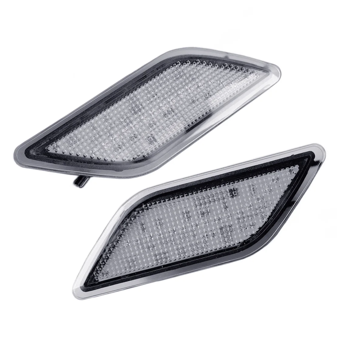 

2048200221 1 пара прозрачных линз, белая фотография, подходит для Mercedes Benz W204 C250 C300 C350 C63 AMG 2008-2011 2048200121