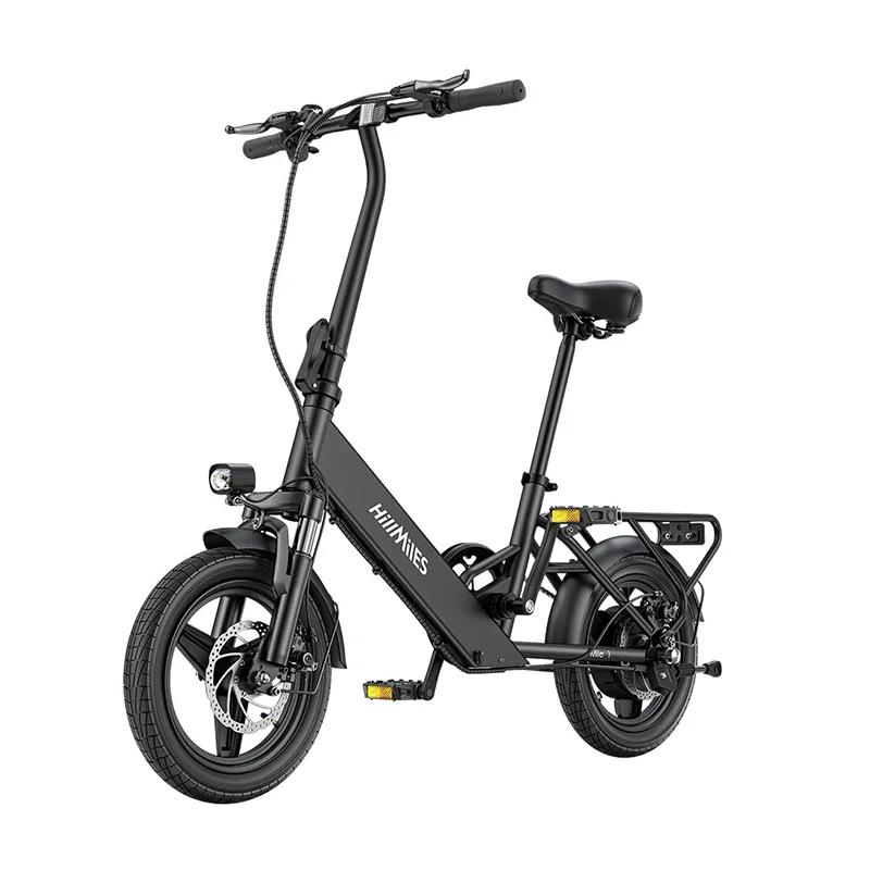 HillMiles Mile 1 Bici elettrica pieghevole 250W 36V 10.4Ah Pneumatici da 14 pollici Mini bici elettrica pieghevole leggera Carico di 60 km 120 kg - immagine 3