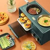 Multi Function Breakfast Maker Machine With Toast Oven Frying Pan Boiler Steamer 4 In 1 Breakfast Machine 3