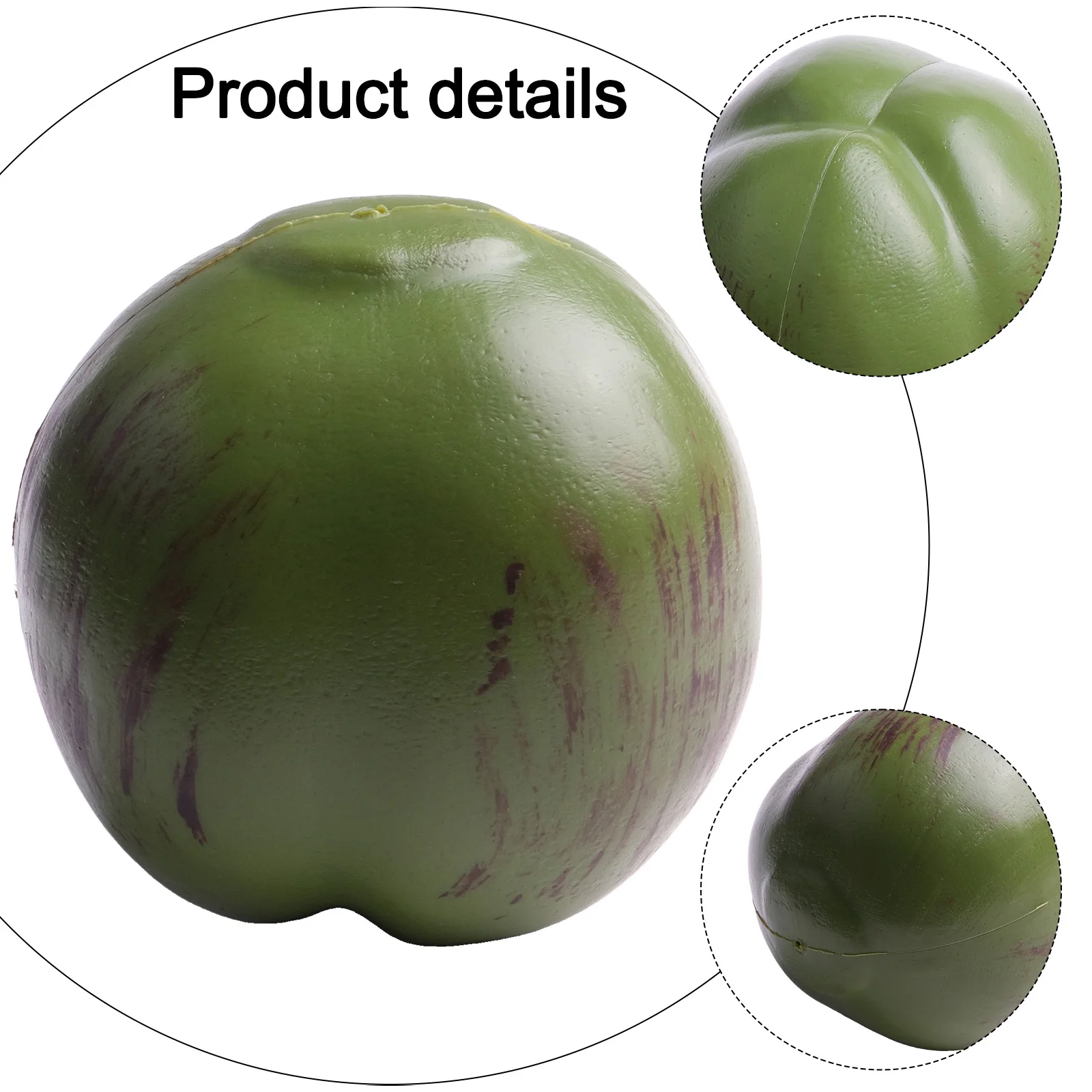 Artificial Fruits and Vegetables Fruit Ornament Artificial Coconut Props