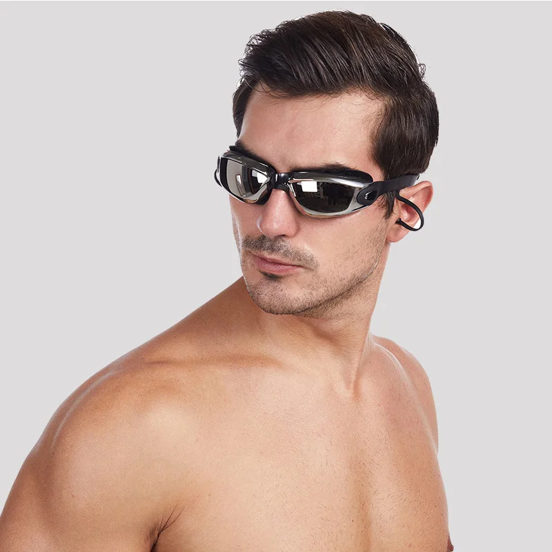 Professional Adult Anti-fog UV Protection Lens Men Women Swimming Goggles Waterproof Adjustable Silicone Swim Glasses 6