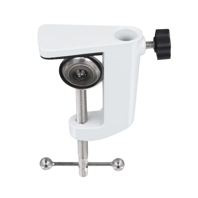 C Shape Table Mounting Clamp Desk Table Mount Clamp With Adjustable Screw Heavy Duty Stable Arm-Stand Holder 5