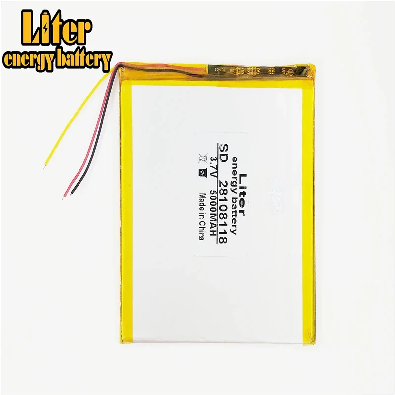 

3 line 28108118 3.7V 5000 mAh For VI40 V971 dual core version battery