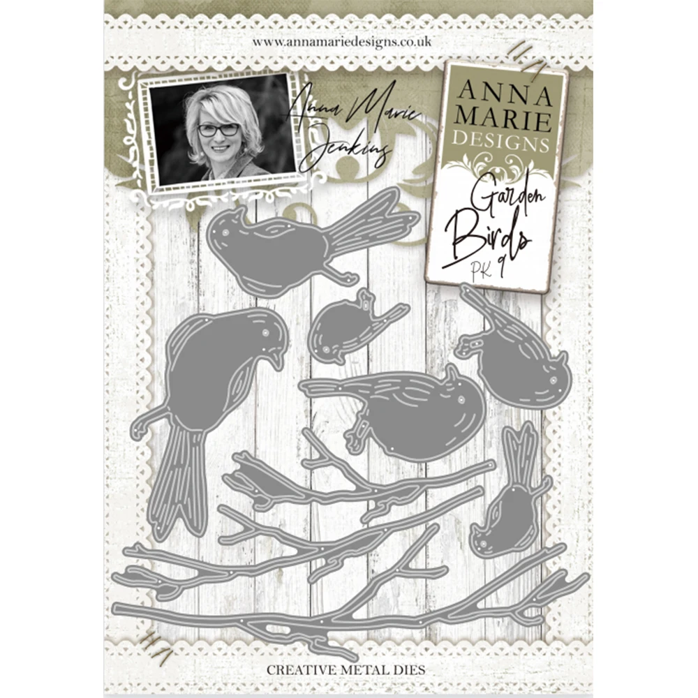 Garden Birds Die Set 6