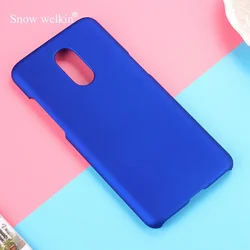 Matte Plastic Hard Case Cover for Oneplus 7Pro (Dark Blue)