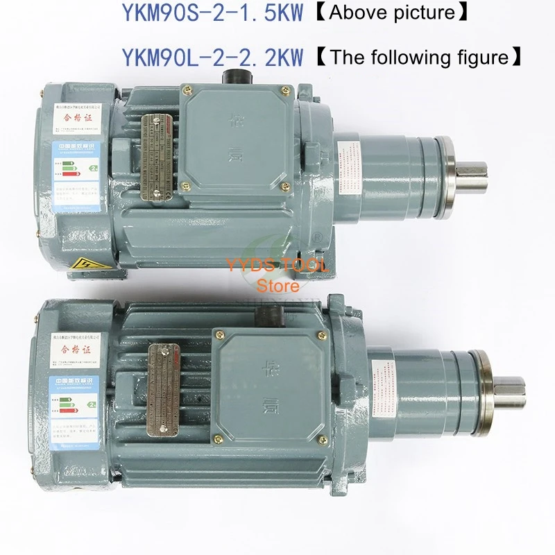 

YKM90 glass edging machine grinding head motor 1.5KW2.2KW edging and chamfering straight edge machine motor