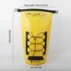20L Outdoor Storage Backpack Dry Wet Separation Insulated Backpack Waterproof Collapsible Bag Kayaking Rafting Storage Bag 6