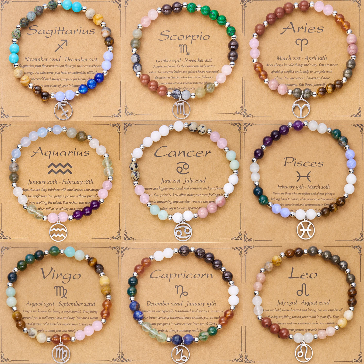 Bracelet Constellation - Rubis