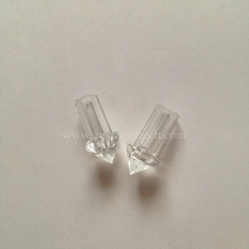 FYEP-31 Pointed Lights 30pcs Starry Sky Decoration Fiber Optic Light Cable Plastic End Fittings with 0.75mm/1.0mm/1.5mm Fixed fiber optic cable fiber optic lamp fiber optic ceiling kit