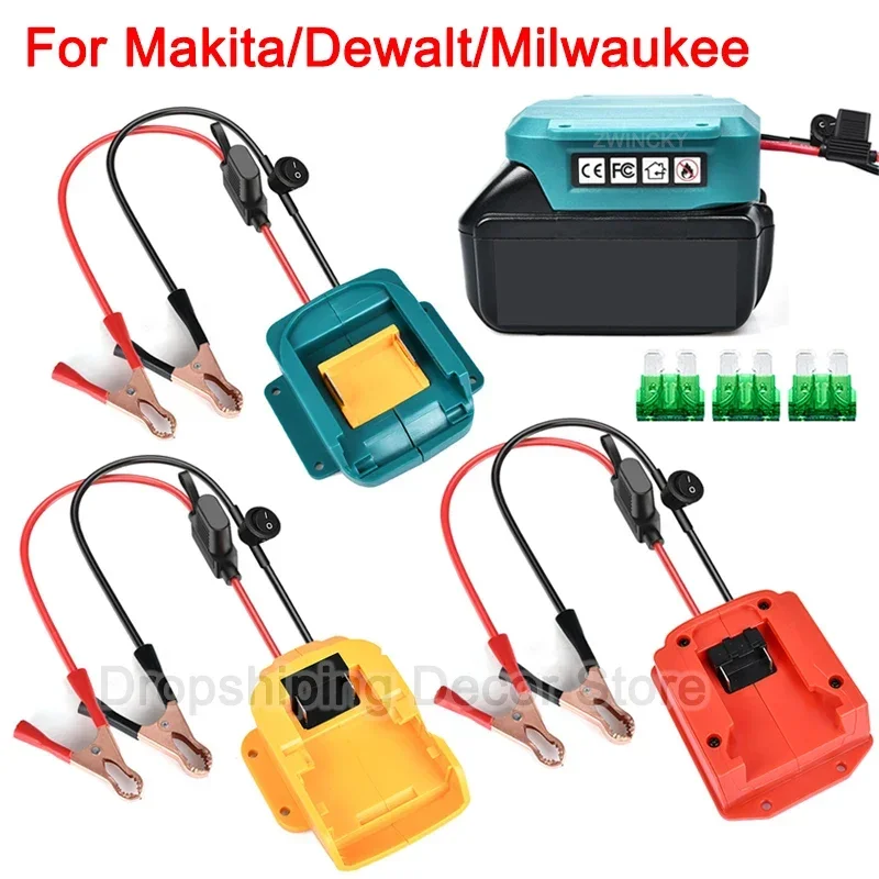 Makita 18v Milwaukee 12 Volt Battery Adapter Converter Adapter For