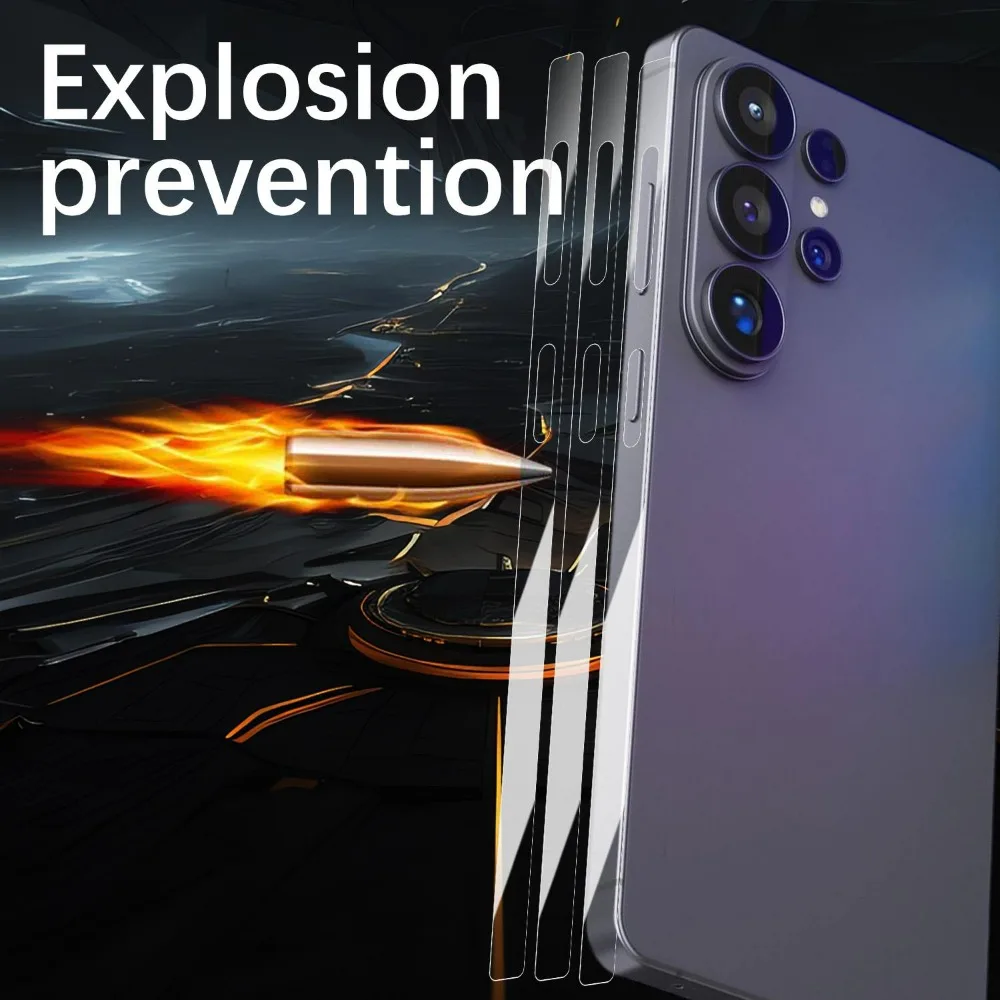 Premium Dust-Proof Hydrogel Film Protective Cover with Border Protectors - Multi-Set Option