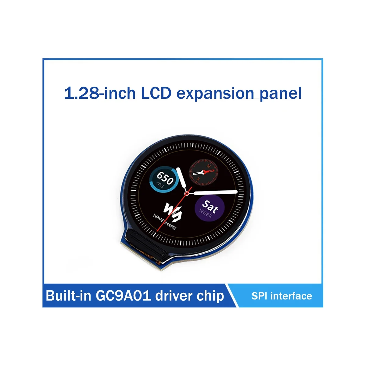 Waveshare 1.28 ġ  ÷ LCD ũ , 240x240 ȼ SPI  LCD Ȯ 