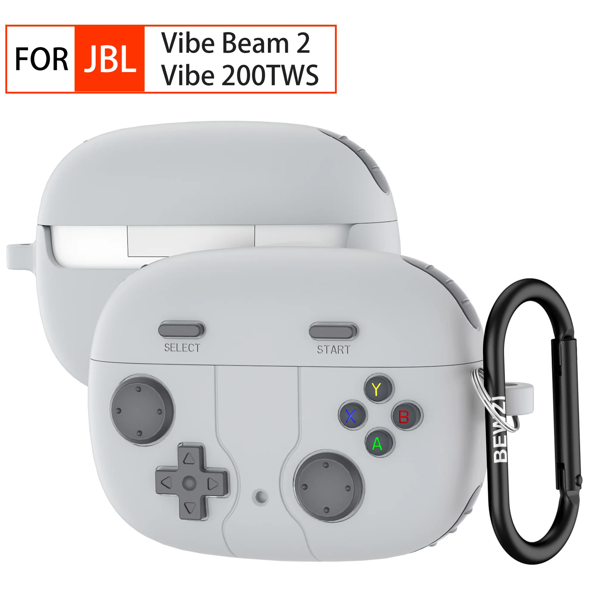 Stylish Protective Case for JBL Earbuds - Vogue Game Edition