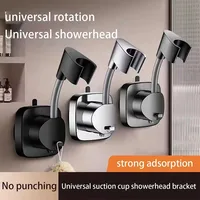 ขายึดฝักบัวแบบสุญญากาศ ขายึดหัวฝักบัว ปรับได้ ยึดติดแน่น แรงดูดสูง อุปกรณ์ยึดติดขนาดใหญ่ ไม่ต้องเจาะ 5