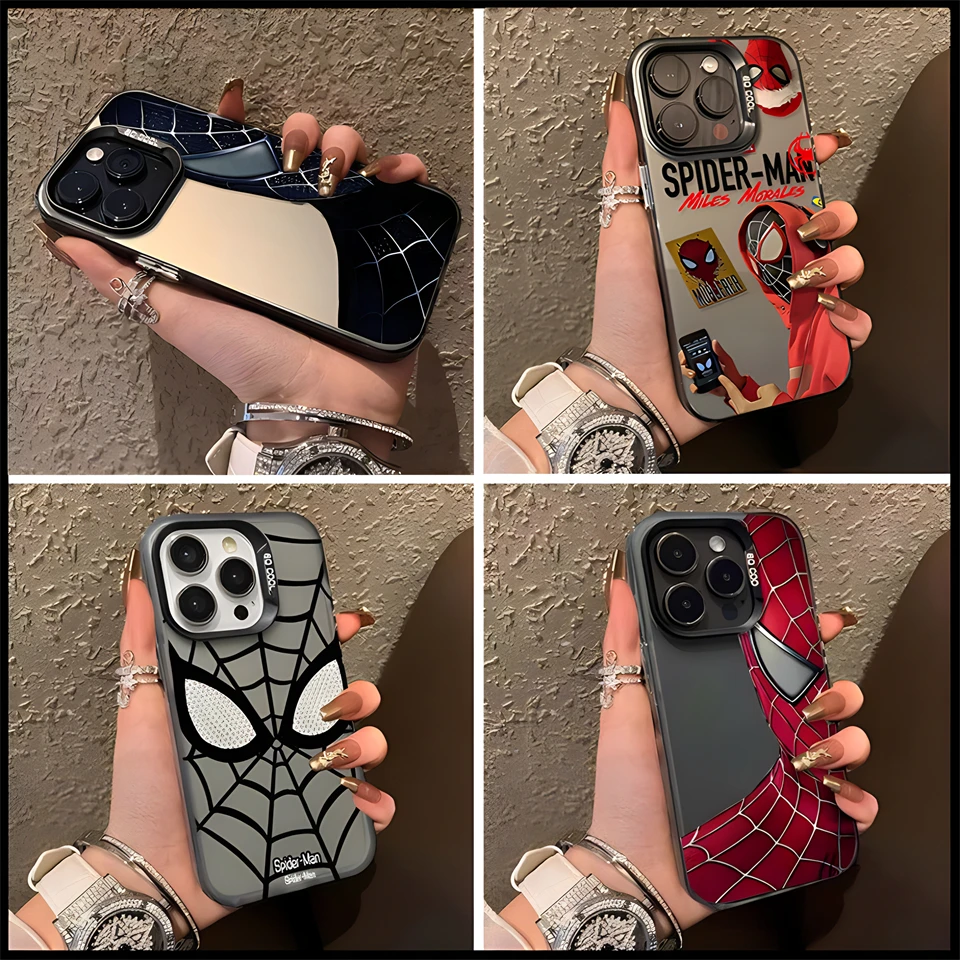 Custodia IPhone Marvel Spider-Man Miles Morales - Design Graffiti