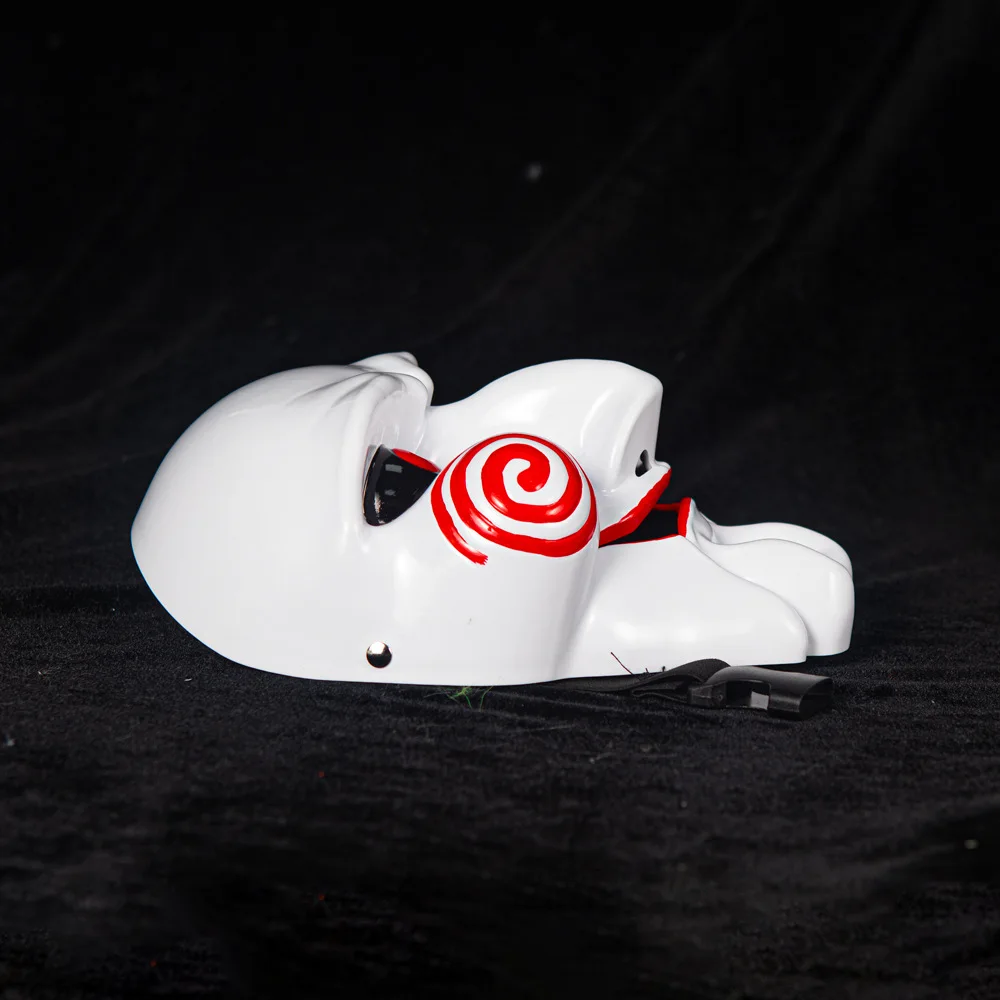 Chainsaw-Themed PVC Horror Mask for Halloween and Cosplay Events