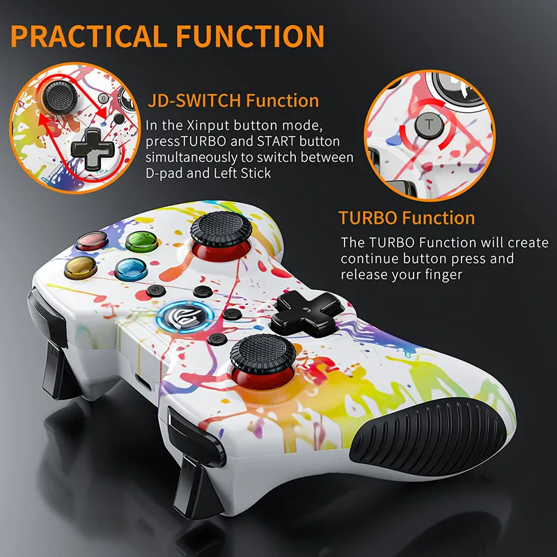 EasySMX 8236  е, PC  Ʈѷ, PC , PS3, ȵ̵ TV ڽ, ޴, OTG  