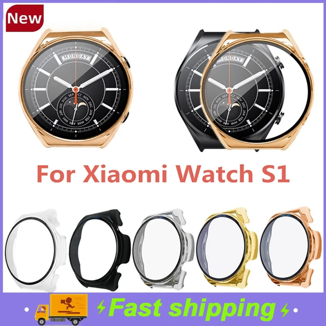 Funda protectora para Xiaomi Watch 2 Pro, carcasa protectora para Mi Watch  2 Pro, Protector de reloj inteligente, accesorios de parachoques de PC duro  - AliExpress