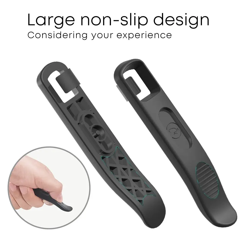 Ultralight Reusable Tire Pry Bar Set - Durable Bicycle Wheel Repair Tool (2-Pack)