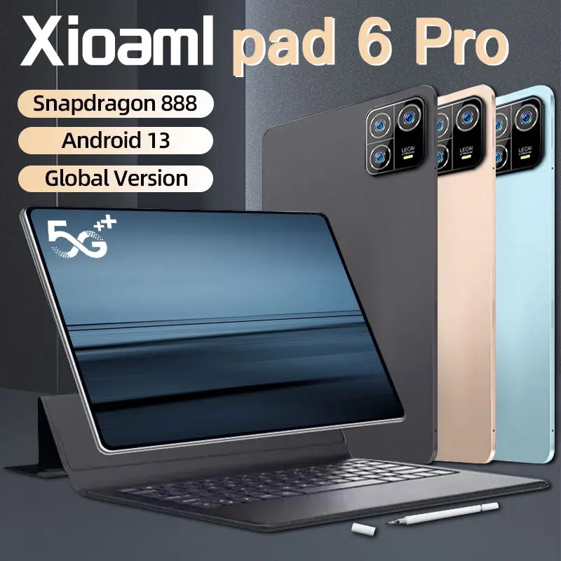 

【World Premiere】 Mi Pad 6 pro Snapdragon 8 gen2 Tablet 11 inch 8800mAh Battery 16GB+1TB tablet pc Android13 pad 6 max unlocked