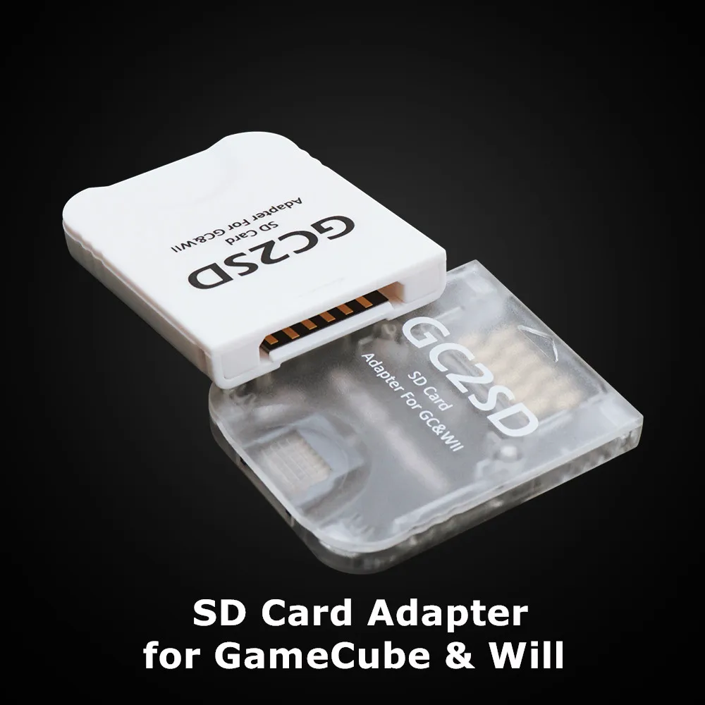 Gc2Sd Card Adapter Adattatore Per Scheda Sd Per Nintendo Gamecube E Wii Console Sd2Sp2 Adattatore Per Scheda Di Memoria Sd Swiss Per Gamecube Wii
