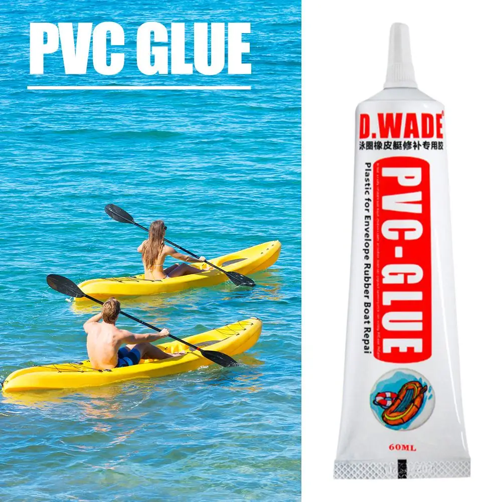 Colle PVC 60ml réparation bateau gonflable - SUP paddle board kayak tube réparation durable étanche