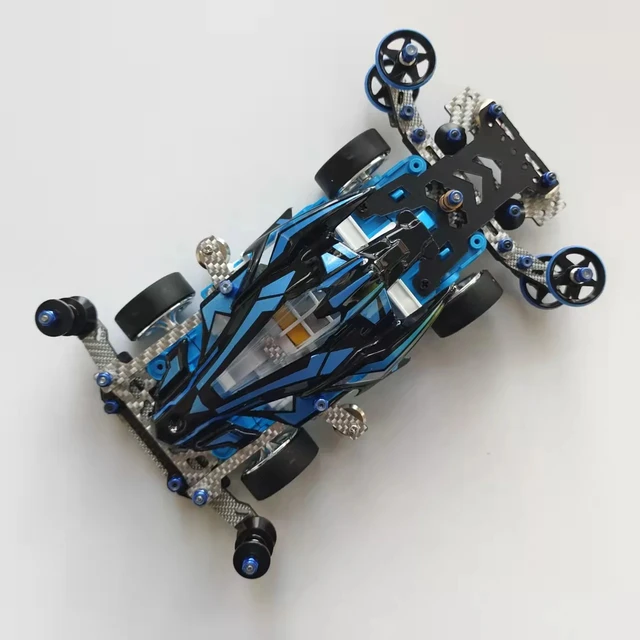 タミヤ-CNC ms付きミニ4wdカー,内部サスペンションアセンブリ