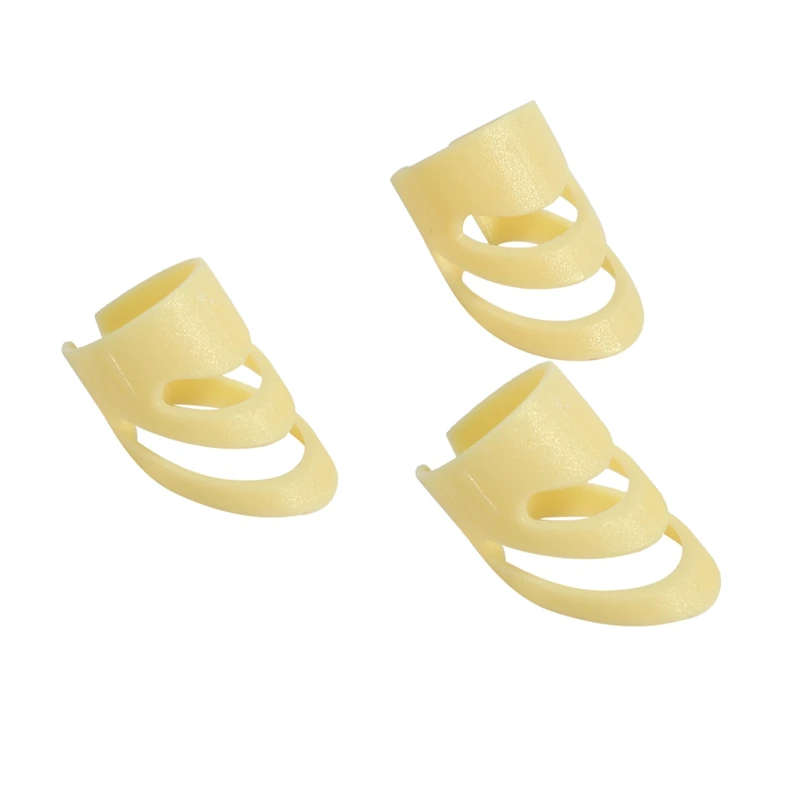 3 Pcs Guitar Picks Electric Acoustic Guitar Ukulele Index Finger Picks Alaska Pick Guitar