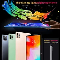 2024 New 10.1Inch 4G LTE 8GB RAM 256GB ROM Android 13 Tablets Mobile Phone Call Dual Call Bluetooth WiFi Google Tablet PC 2