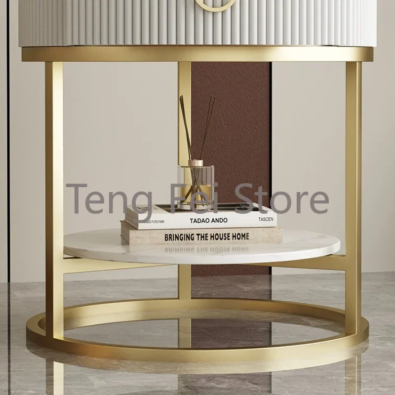 Drawers Bedroom Nightstands Dressers Nordic Modern Storage Nightstands Living Room Luxury Szafki Nocne Bedroom Furniture SR50NS