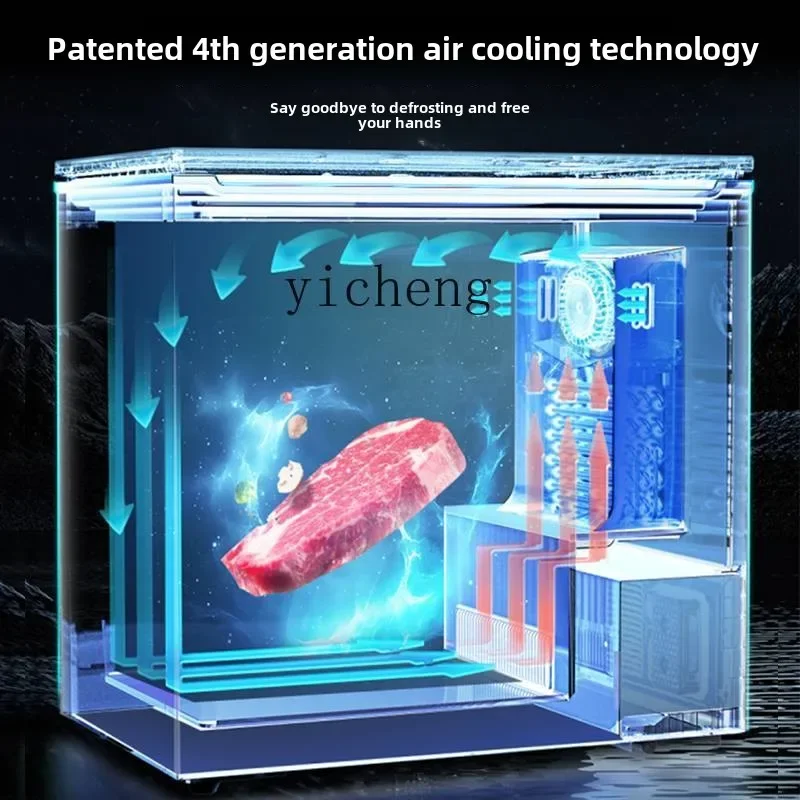 XL ultra-low temperature freezer commercial refrigerated freezer electronic temperature control fresh-keeping cabinet