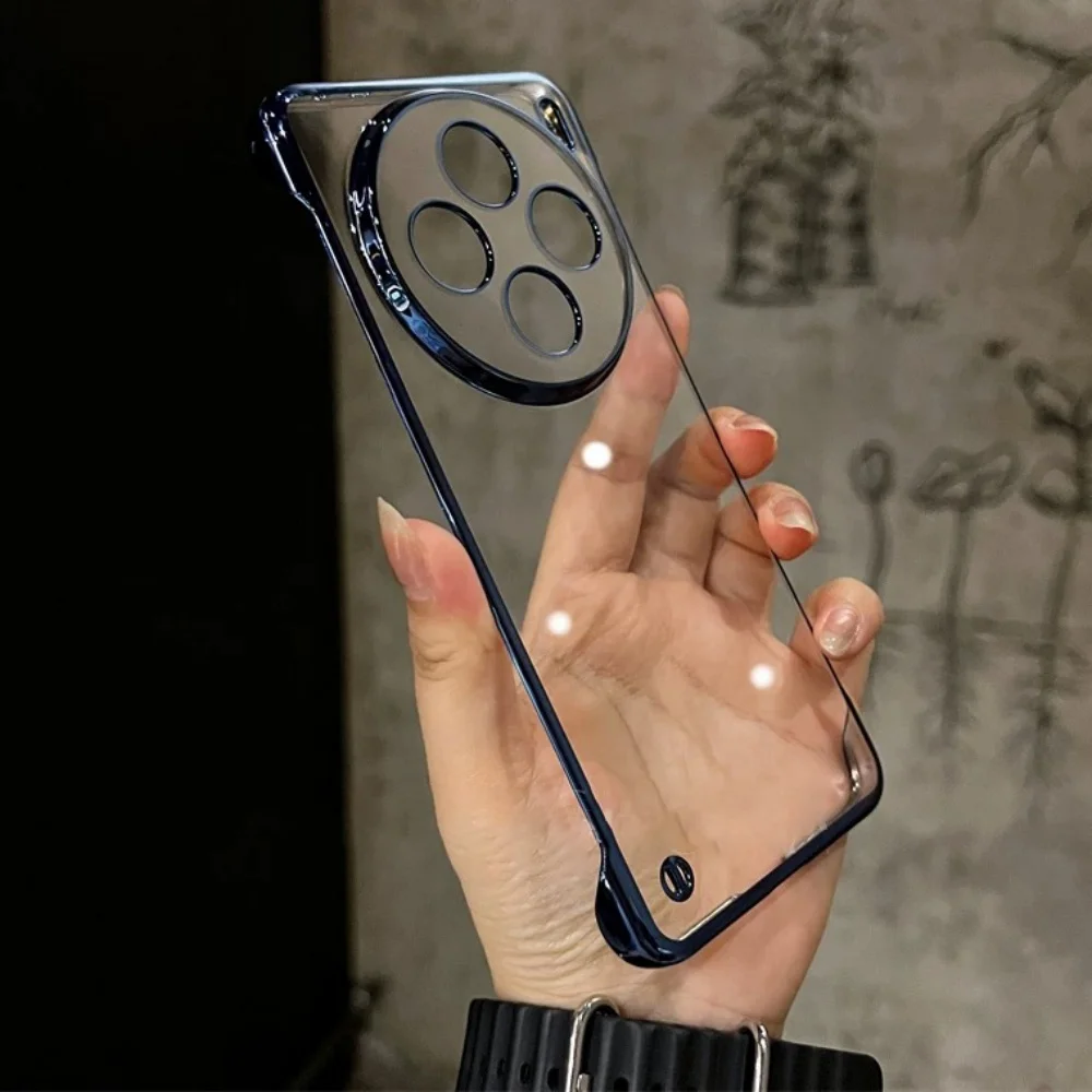 Ultra-Thin Luxury Frameless Hard Cover with Color Accents