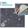 Waterproof Recliner Slipcover Non Slip Covers For Reclining Loveseat With Elastic Straps Washable Recliner Chair Cover 4