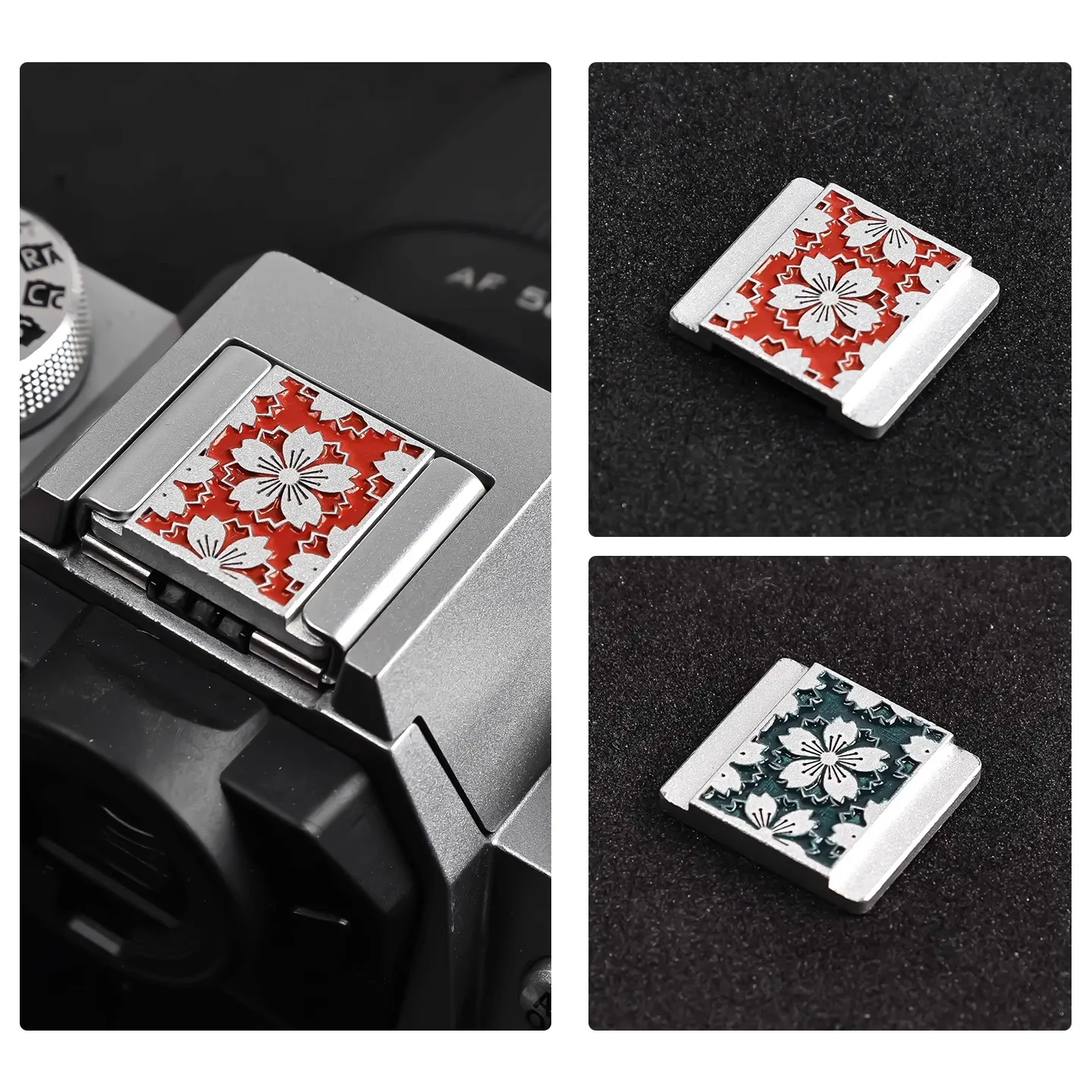 アクセサリー kamero Sakura Camera Hot Shoe Cover For Nikon Z8 Zfc D750 Sony A6300/6400