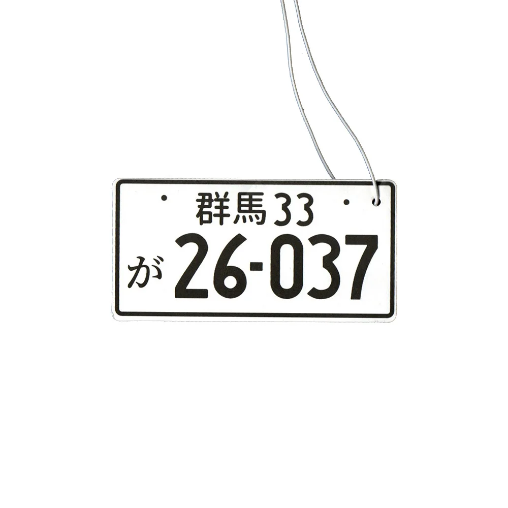 Neueste JDM Auto Lufterfrischer Parfüm Rückspiegel Anhänger Ornament Hängende Änderung Kennzeichen Auto Zubehör – Detail 15