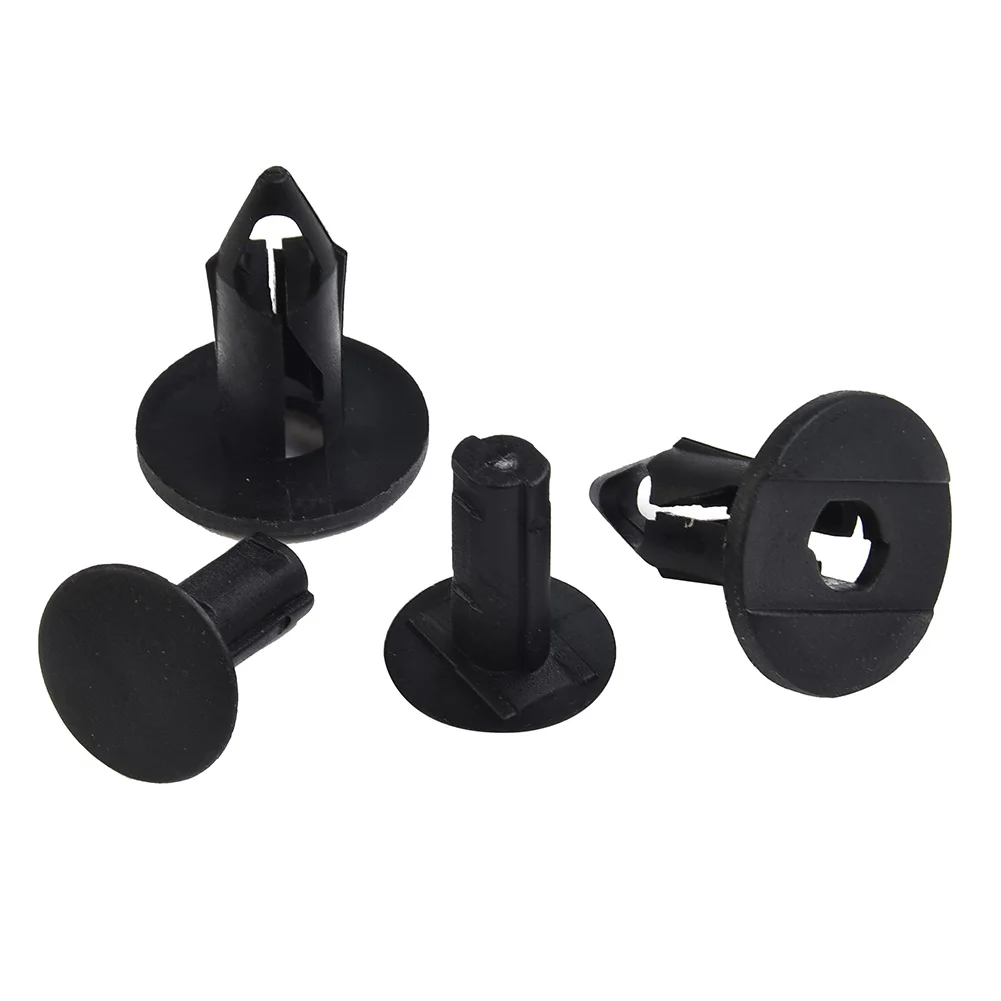 

50Pcs Car Rivet Bumper Car Fender Clips Door Trim Radiator Shield Replacement Fender Plastic Universal Accessory
