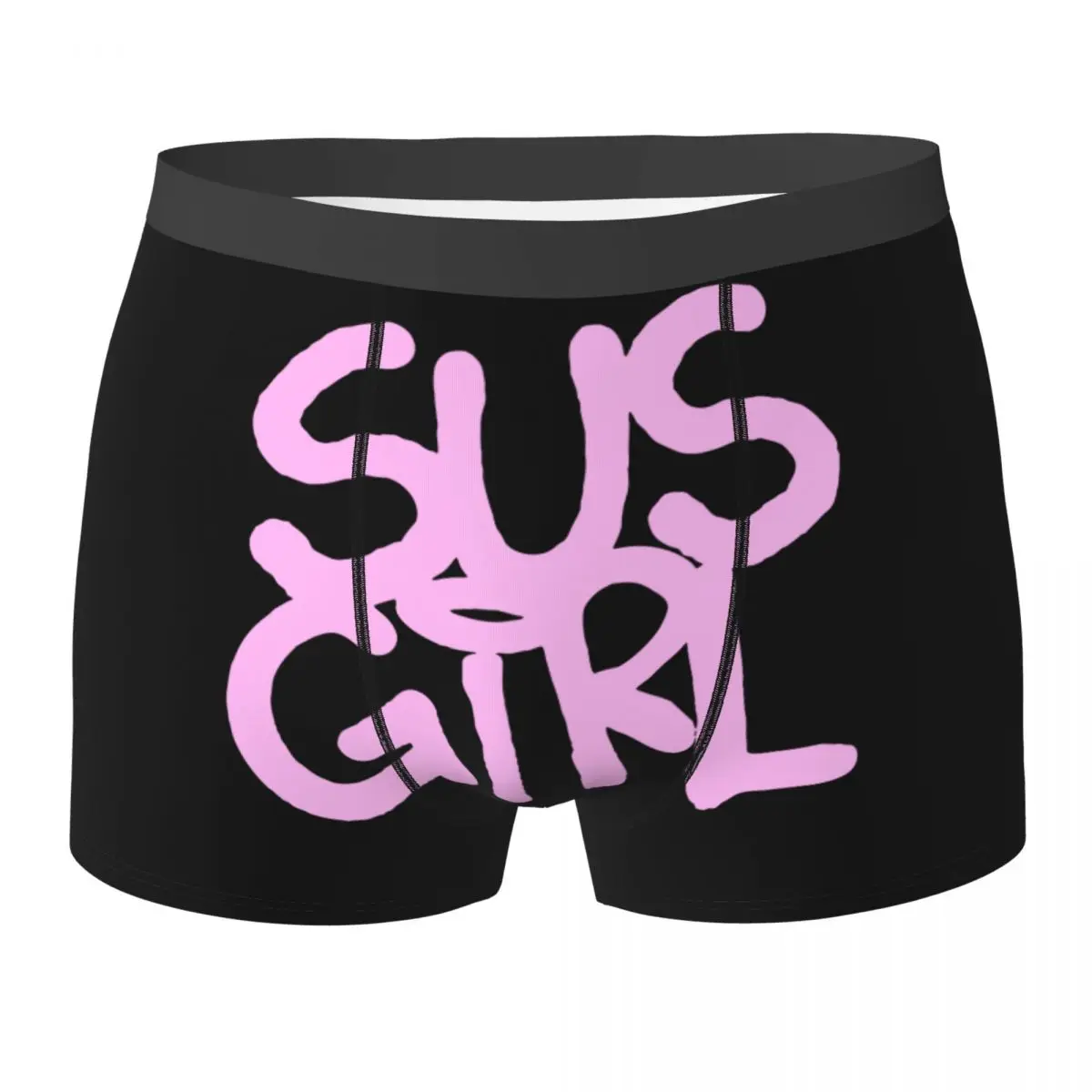 

SUS GIRL Lil PEEP STYLE Men's Underwear Boxer Shorts Panties Hot Soft Underpants for Homme S-XXL
