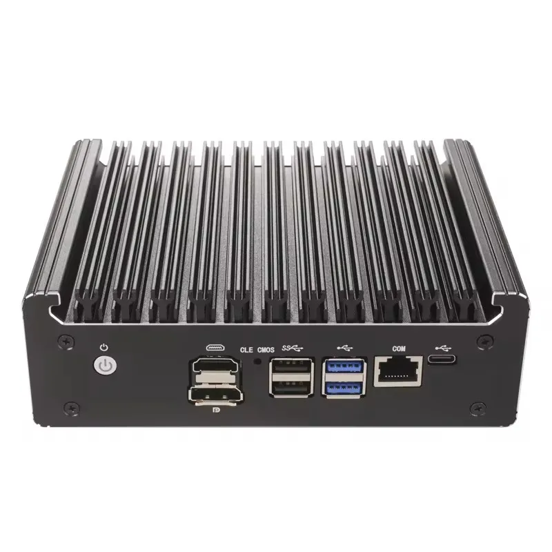Topton Intel U300 Pentium Gold 8505 N100 Fanless Mini PC 6 LAN i226-V 2.5G Firewall Router DDR5 DDR4 NVMe SATA Proxmox pfSense 3