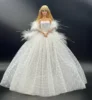 1 Set Doll Accessories Princess Dress + Shoes for 30cm 11 Inch Barbie Doll Kids or Birthday Gift 2