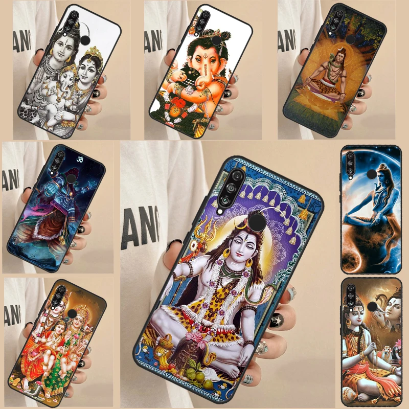 God Diety Indù Ganesha Shiva Per Huawei Nova 9 Se 10 Se 5T 3I 7I 8I Y60 Y70 Y90 P20 P40 P30 Lite P60 Pro P Smart Z Case
