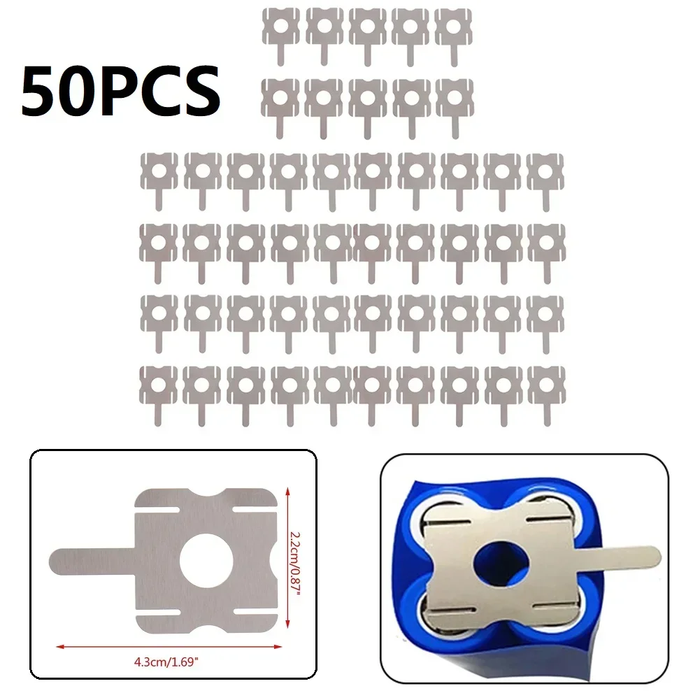 50Pcs 18650 Lithium Battery Pack For Computer Battery Welding Tool