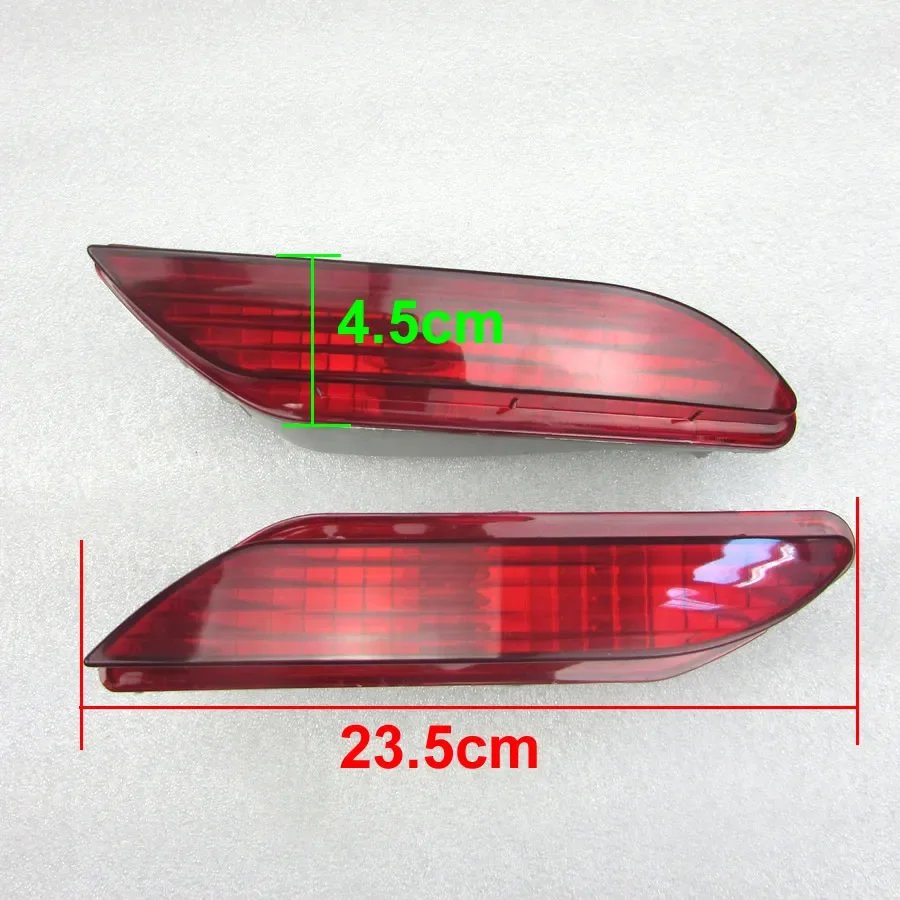 2pcs for BYD F3 Before 2014 Replacement Rear Bumper Lamp Fog Light Stop Warning Lights with bulbs brake light holder