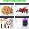 1/4pcs Transparent Travel Use TSA Approved Cosmetic Bags Waterproof Luggage Make Up Liquid Leakproof Resealable EVA Toiletry Bag 5