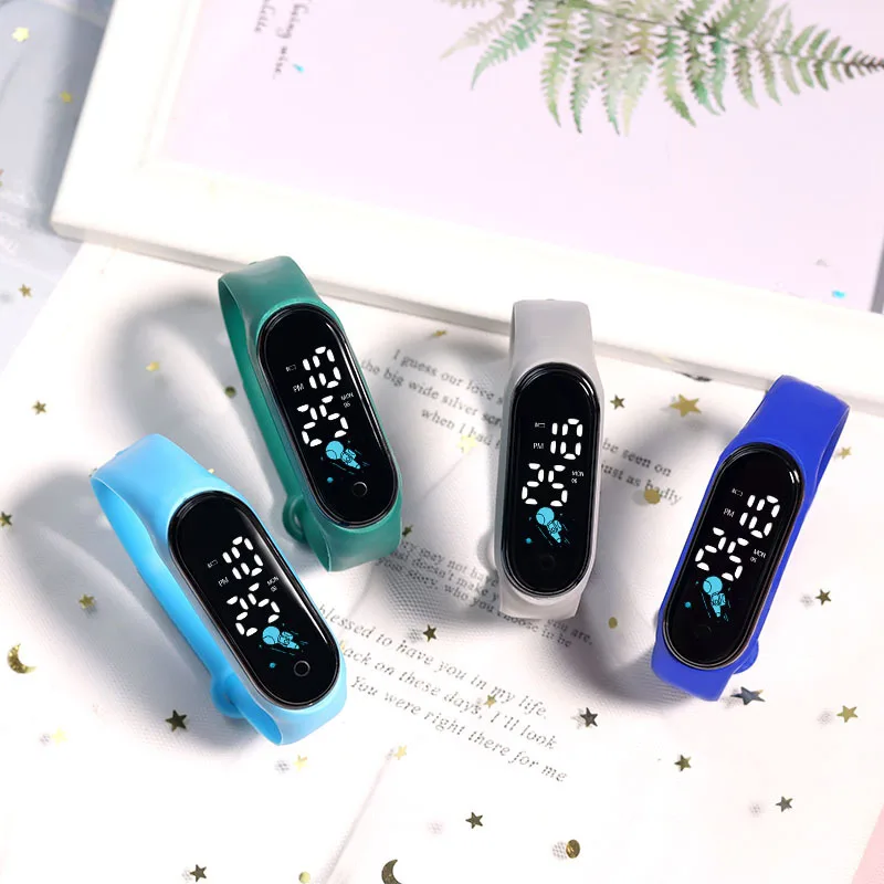 Astronaut Bracelet Watch LED Touch Boy and Girl Electronic Watch